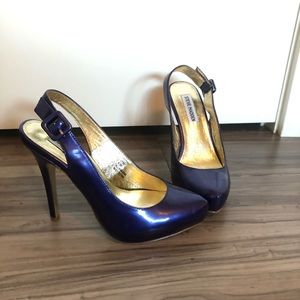 Women’s Steve Madden Purple Blue Pointed Heels 6.5